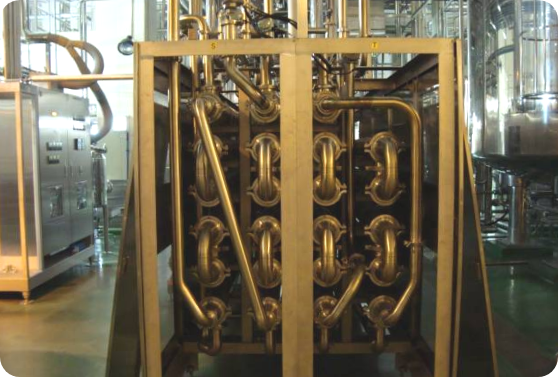 殺菌機・冷却機・無菌タンク